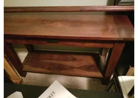 World market console table